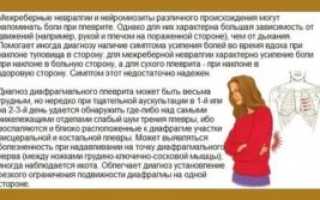 При кашле отдает в правый бок